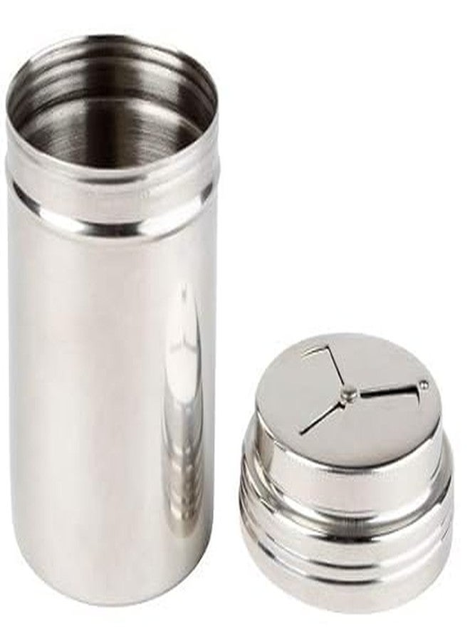 FINALITY Spice Jar Stainless Steel Salt & Pepper Shaker, Oregano, Chilli Flakes Seasoning Sprinkler | Air Tight Kitchen Container | Dining Table Masala Box Dabbi(Small,Pack of 1) - Image 5